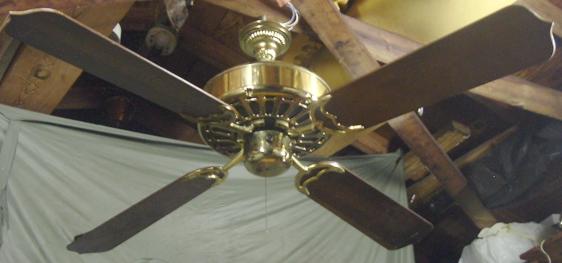 Casablanca Zephyr Brass Ceiling Fan