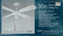 CEC Georgian Ceiling Fan 3O3D