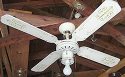 CEC Georgian White Ceiling Fan