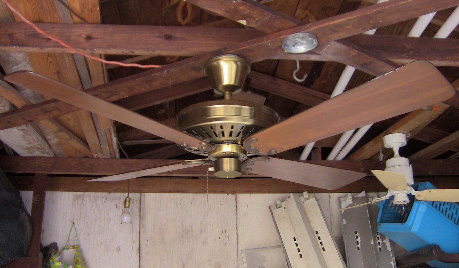 Fasco Charleston Ceiling Fan Model 452 Antique Brass