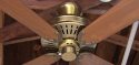 Fasco Charleston 2nd Gen Ceiling Fan Model 452 (Antique Brass)