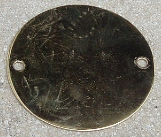 Generic Brass Switch Housing Cap