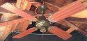 Golden Fan Electric Ceiling Fan Model 328 S (Dark Green)