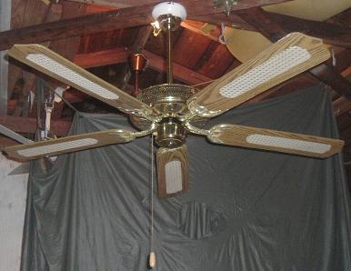 Hampton Bay Five Blade Landmark Ceiling Fan Model Ac 552