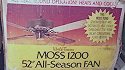 Moss 1200 Heater Ceiling Fan
