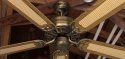 Moss Heirloom Deluxe Antique Brass Ceiling Fan (Version 1)