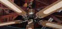 Moss Heirloom Deluxe Antique Brass Ceiling Fan (Version 3)
