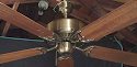 North American Fan Company Early Day Five Paddle Ceiling Fan